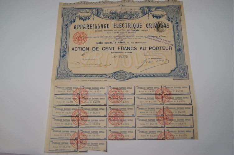 Appareillage électrique grivolas