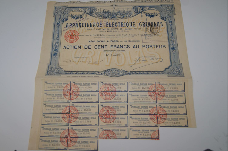 Appareillage électrique grivolas