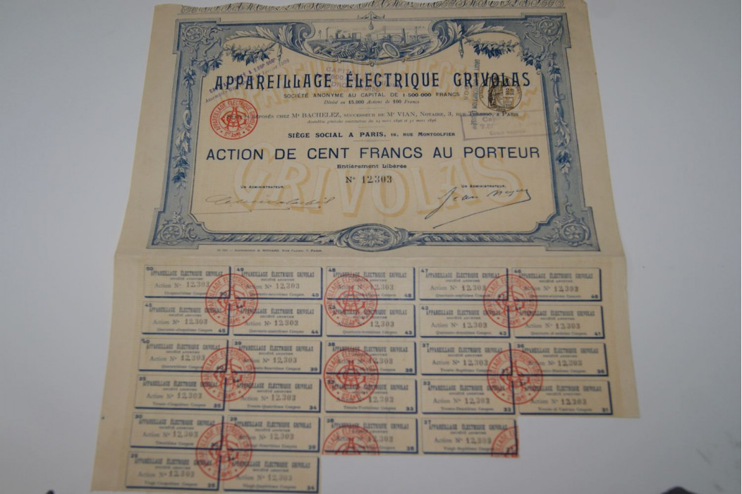 Appareillage électrique grivolas