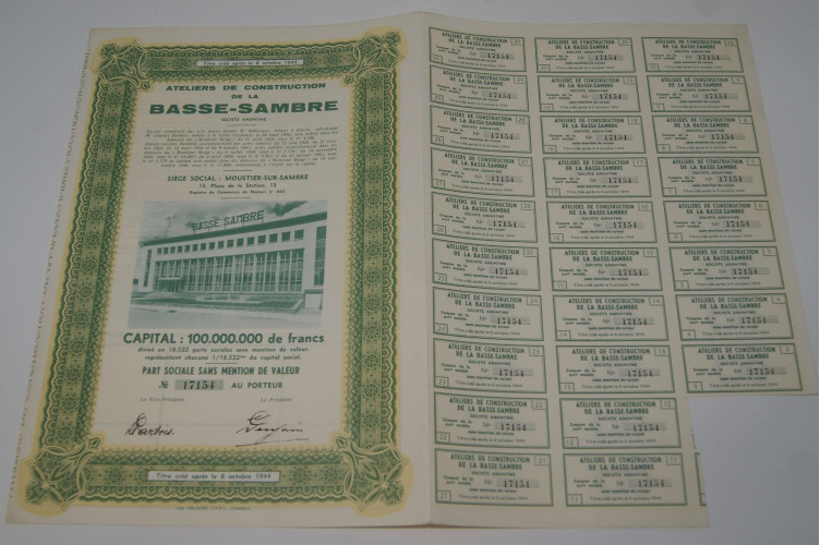 Ateliers de construction de la Basse-Sambre