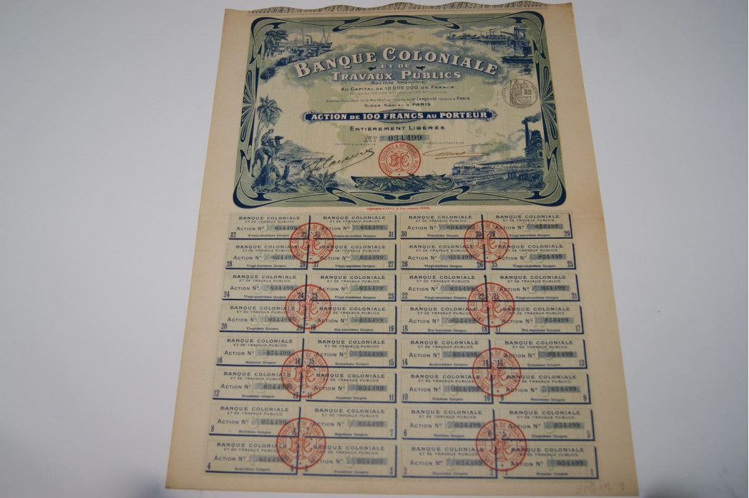 Banque colonial et de travaux publics