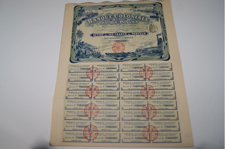 Banque colonial et de travaux publics