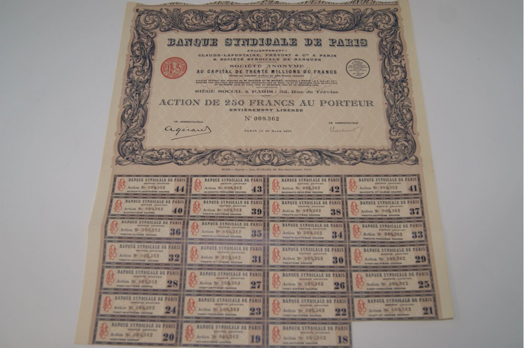 banque syndicale de paris