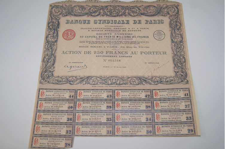 banque syndicale de paris