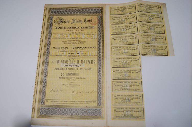 Belgian Mining Trust of South Africa Limited