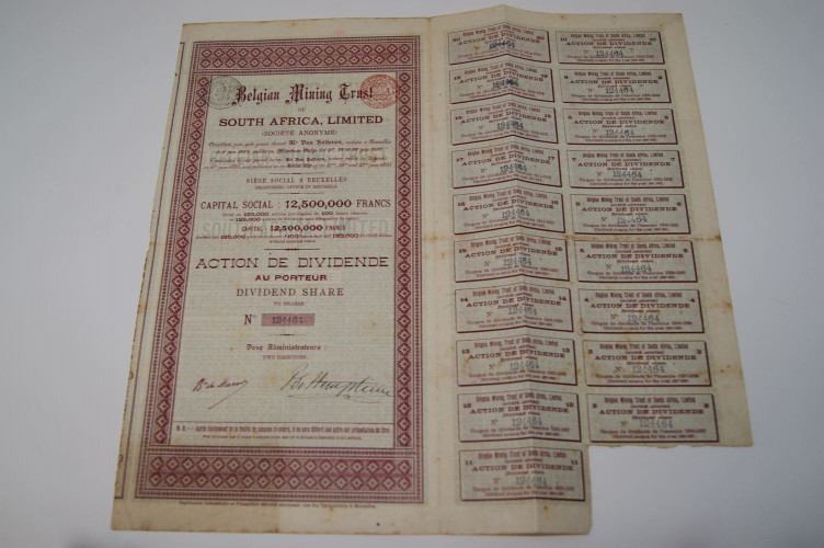 Belgian Mining Trust of South Africa Limited