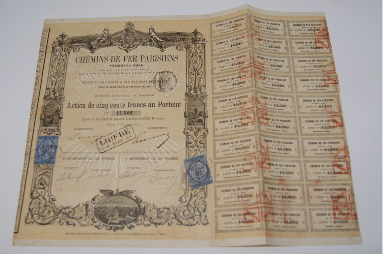 chemin de fer parisiens