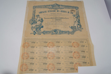 compagnie auxiliaire des chemins de fer