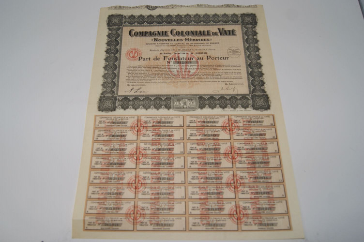 Compagnie Coloniale de Vaté
