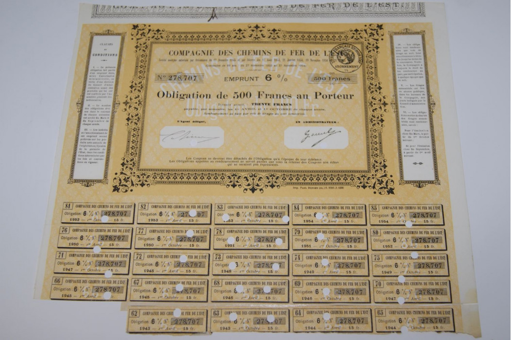 compagnie de chemin de fer de l'est