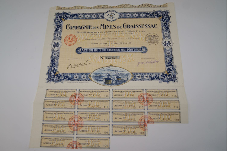 compagnie de mines de Graissessac