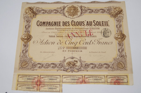 compagnie des clous "au soleil"