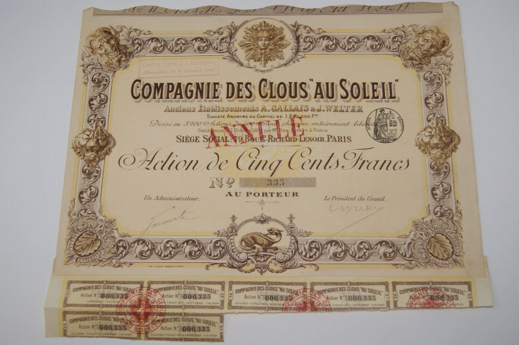 compagnie des clous au soleil