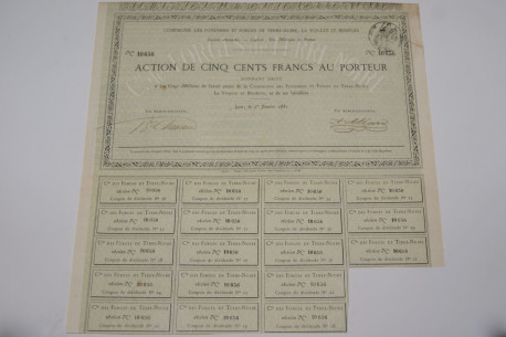 compagnie des fonderie et forge de terre-noire la voulte et besseges