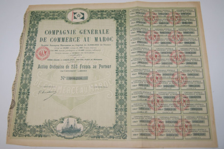 Compagnie générale de commerce au maroc