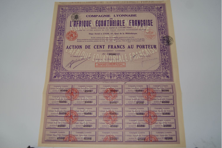 Compagnie lyonnaise de l'afrique équatoriale française