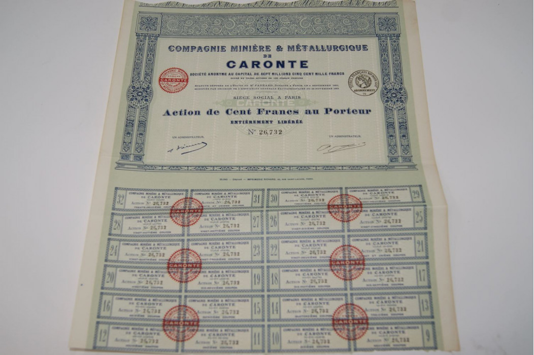 Compagnie minière et métallurgique de Caronte