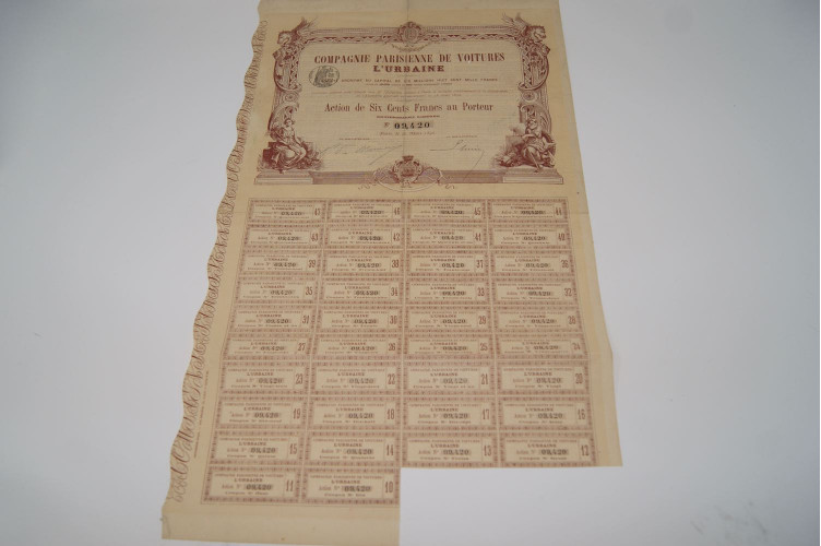 compagnie parisienne de voitures L'urbaine