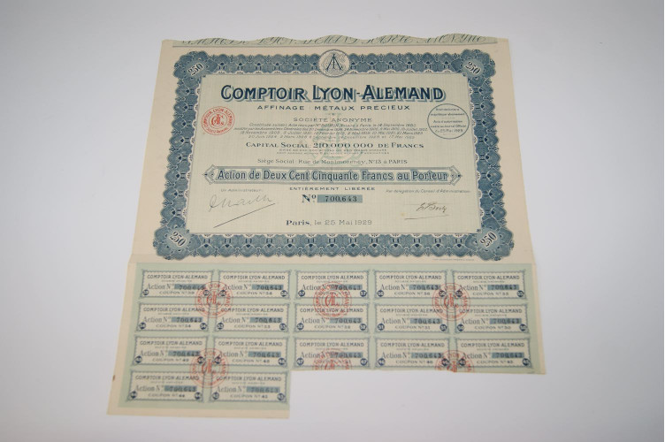 comptoir lyon-alemand