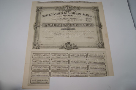 corderie à vapeur de sainte anne marseille