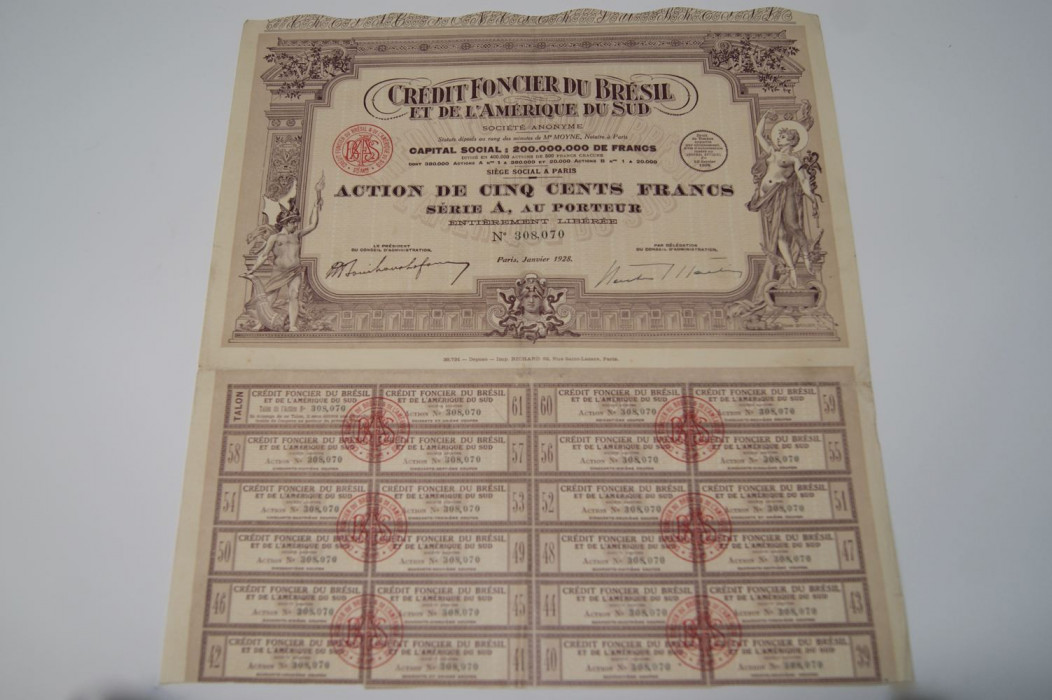 crédit foncier du brésil et de l'amérique du sud
