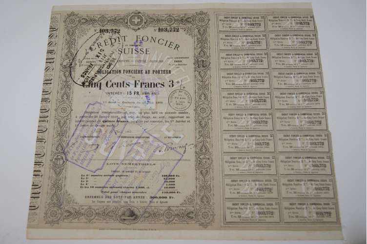 Crédit foncier et commercial Suisse