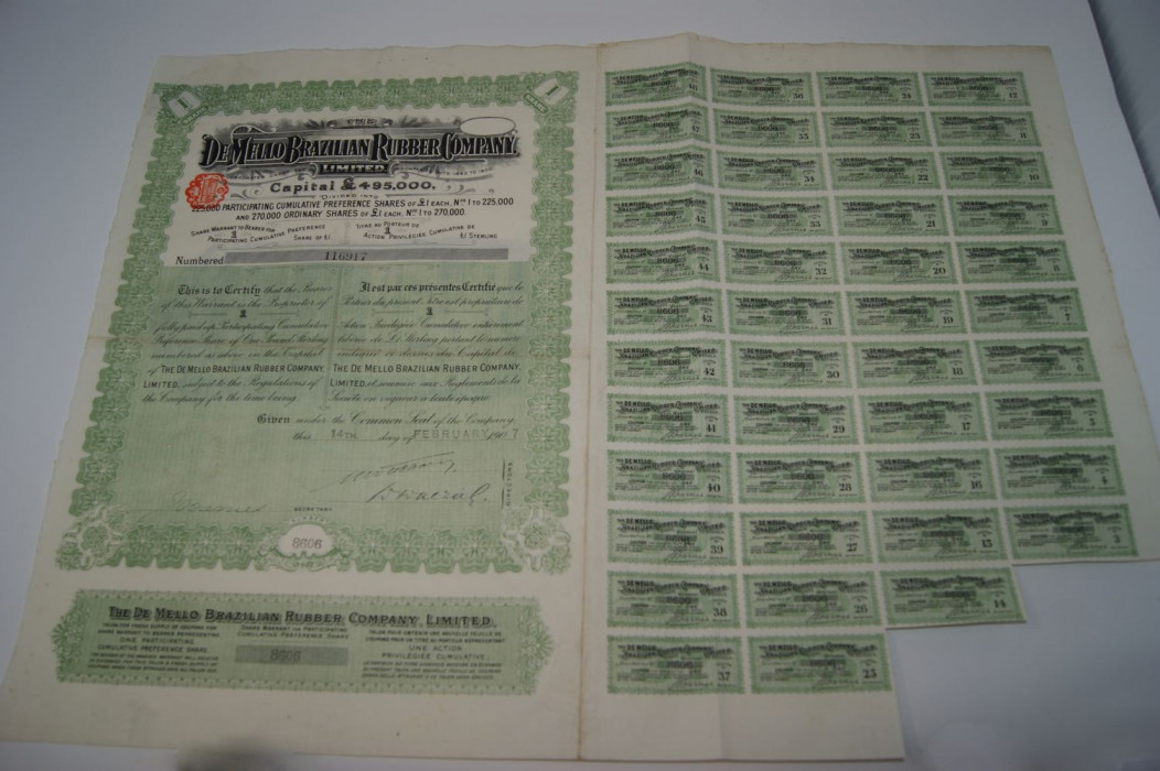 de mello brazilian rubber company
