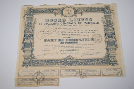 docks libres et magasins généreaux de marseille