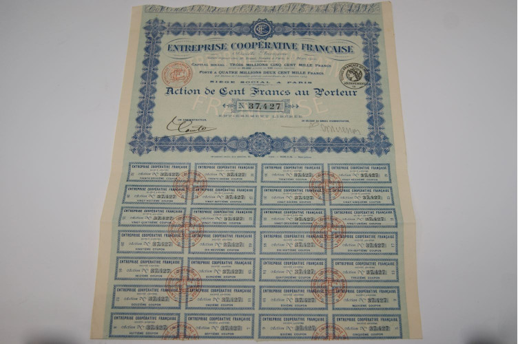 entreprise coopérative Française