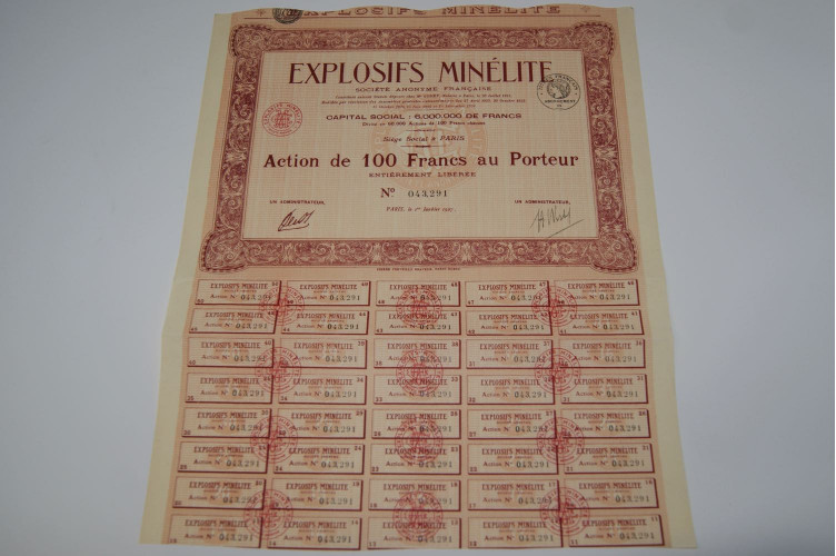 explosifs minélite