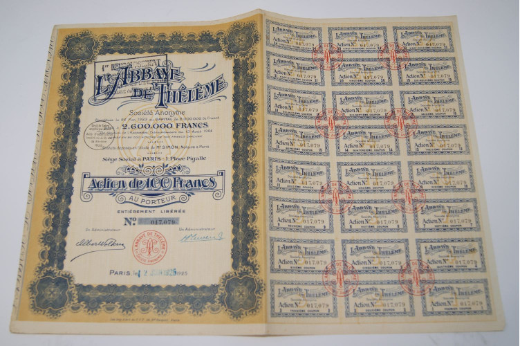 L'Abbaye de Thélème