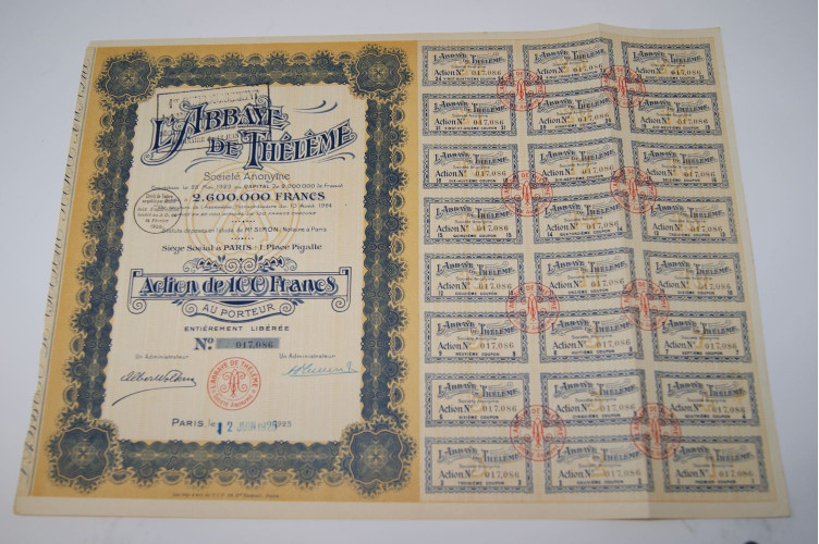 L'Abbaye de Thélème