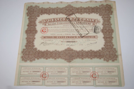 L'Hélice Intégrale Anciens Etablissements Chauviere