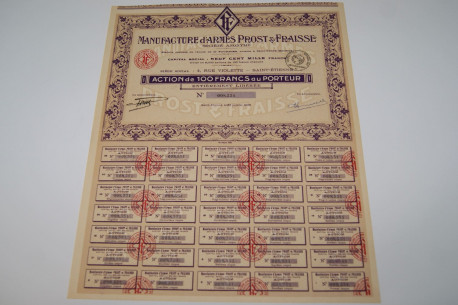 Manifacture d'armes prost &fraisse