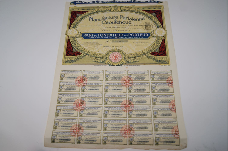 manufacture parisienne de caoutchouc