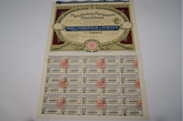 manufacture parisienne de caoutchouc