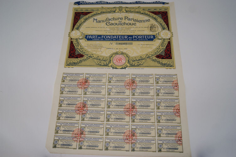 manufacture parisienne de caoutchouc