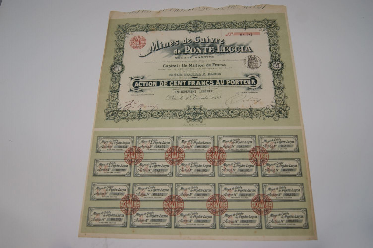 Mine de cuivre de Ponte-Leccia