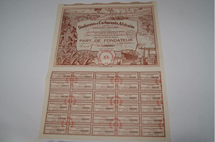 Sisaleraies et carburants Africains