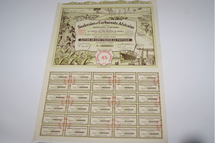 Sisaleraies et carburants Africains