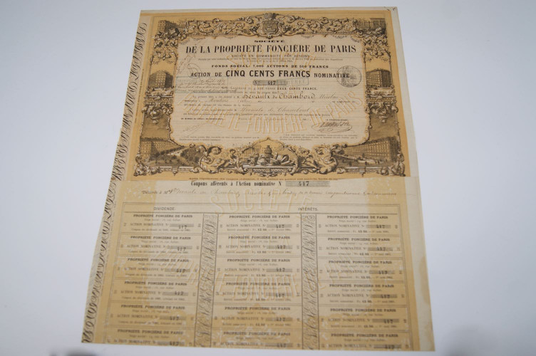 société de la propriété fonciére de paris