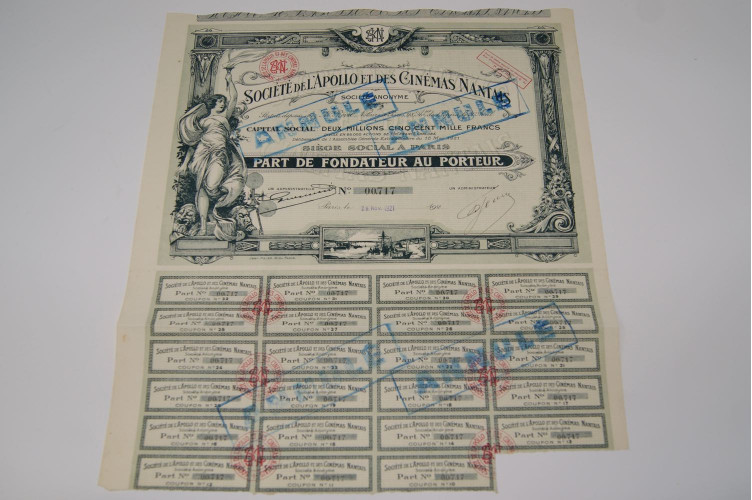 Société de l'Apollo et des cinémas...