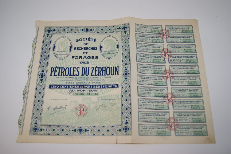 société de recherches et forages de...