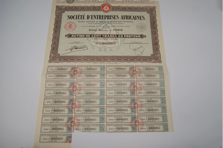 société d'entreprises Africaines