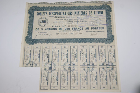 Société d'exploitations miniére de L'inini