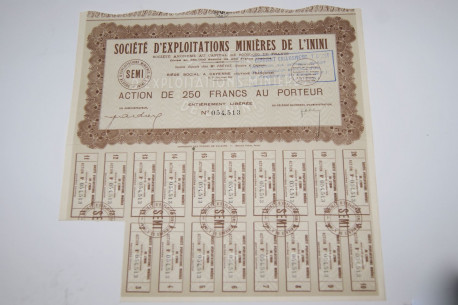 Société d'exploitations miniére de L'inini