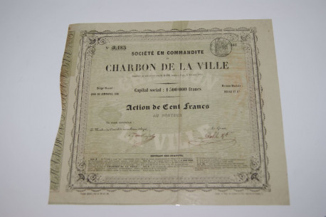 Société en commandité du charbon de la ville