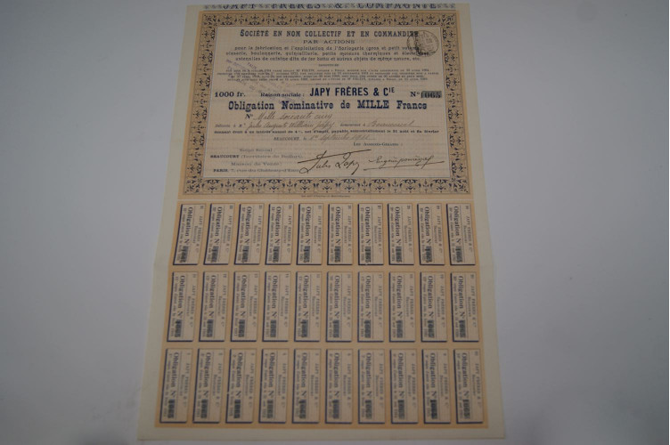 Société en nom collectif et en...