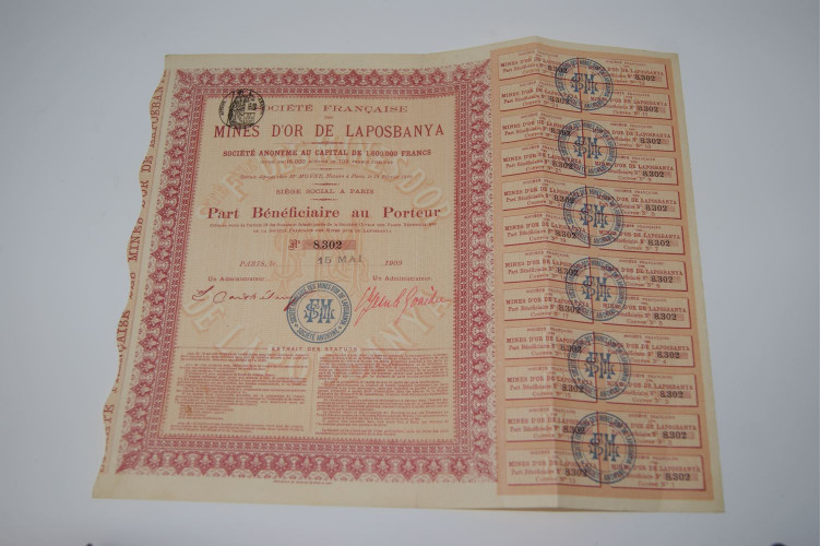 Société française des mines d'or de Transylvanie