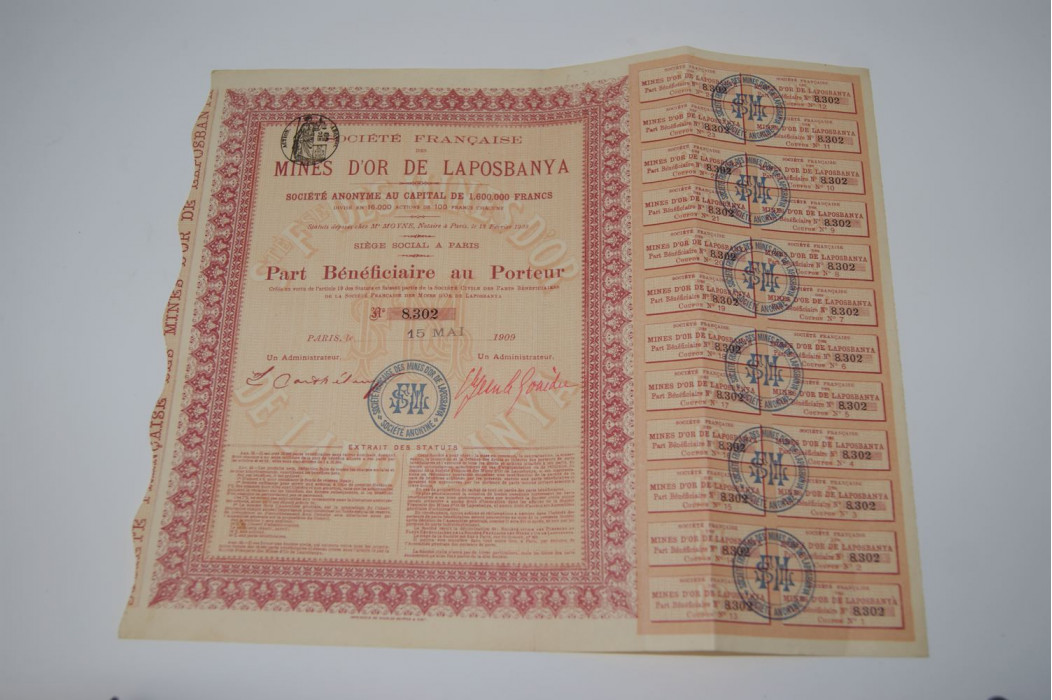 Société française des mines d'or de Transylvanie